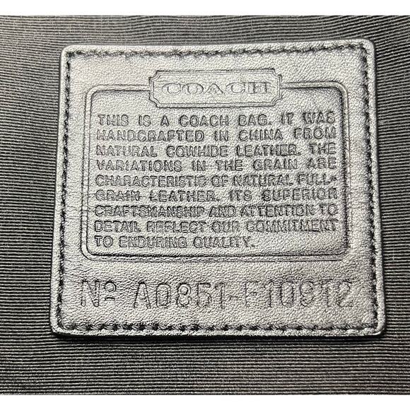 Y2K Coach F10912 Soho Leather Carryall & 6A06 Soho Slim Envelope Wallet - Picture 14 of 15